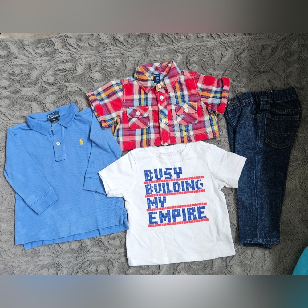 Boys clothing lot Size 18-24 24 months KK4